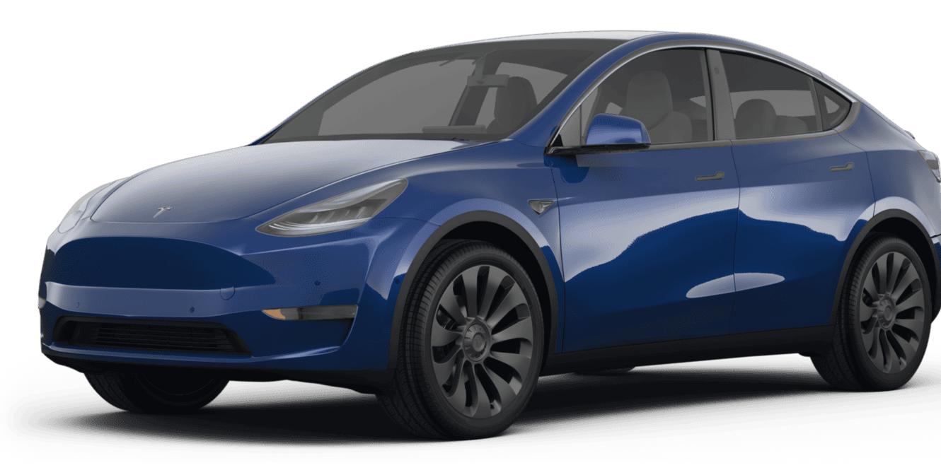 TESLA MODEL Y 2022 7SAYGDEF5NF309929 image